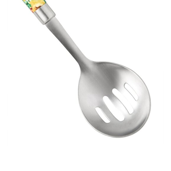 The Pioneer Woman 2-Piece 9" Stainless Steel Basting and Slotted Spoon Set - Picture 3 of 6